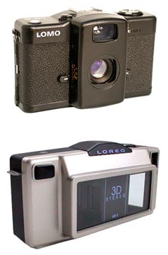 The LOMO Kompakt Automat and the Loreo 3D