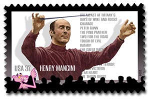 Henry Mancini memorial stamp