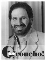 Gabe Kaplan, looking nothing at all like Julius Marx