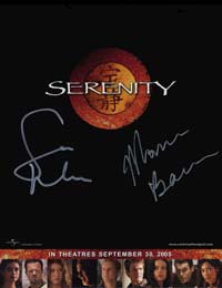 Serenity promotional flat