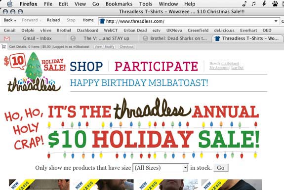 Threadless wishes m3lbatoast a happy birthday!