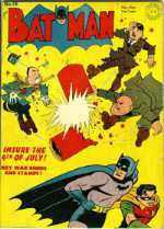 Batman fights the original, pre-Crisis Axis of Evil