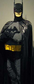 Lego Batman sculpture from NYCC.  Photo by No_Onions.