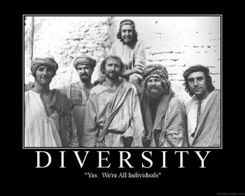 Diversity: 'Yes. We're All Individuals