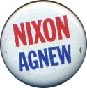 Nixon Agnew campaign badge