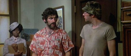 Elliot Gould and Donald Sutherland in M*A*S*H