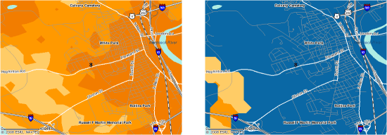 AT&T Service Map for Concord, NH