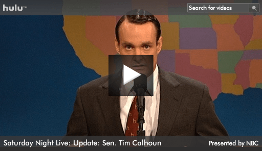 Tim Calhoun on Weekend Update