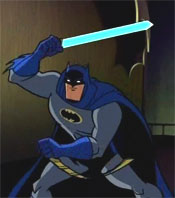 Bat-lightsaber!