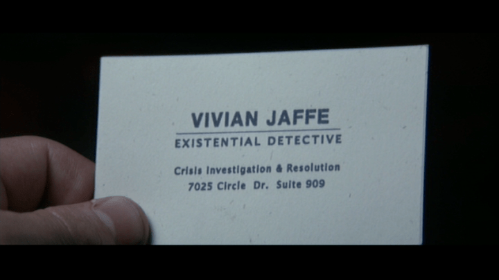 card - I Heart Huckabees - Vivian Jaffe