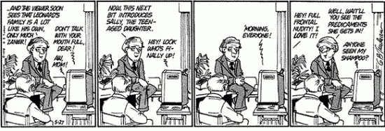 'Hey! Full frontal nudity!  I love it!'