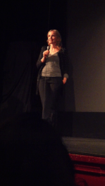 Julie Delpy at the Independent Film Festival Boston screening of "Two Days in New York"