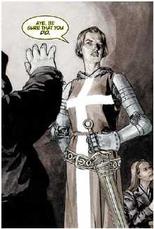 The Maid in Alan Moore's THE 49ERS