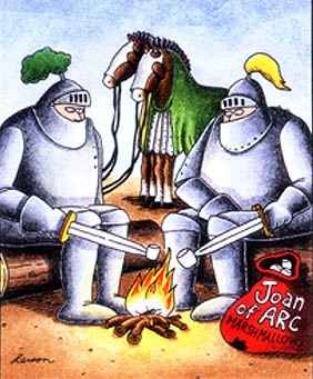 THE FAR SIDE by Gary Larson.  Used respectfully, but without permission.