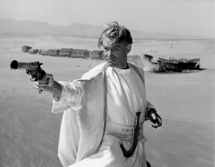 Peter O'Toole in Lawrence of Arabia