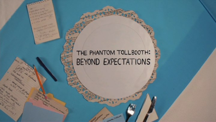THE PHANTOM TOLLBOOTH: BEYOND EXPECTATIONS -- Title Screen