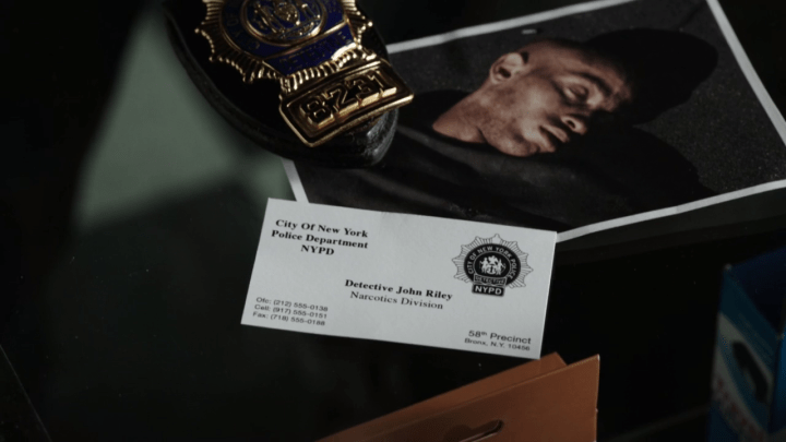 Detective John Riley, Narcotics in Person of Interest Detective John Riley, Narcotics in Person of Interest