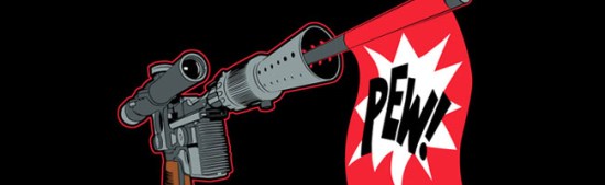 Pew! Pew! from ThinkGeek