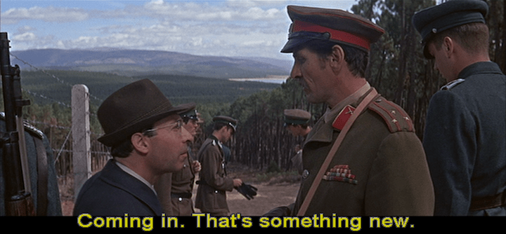 Cyril Shaps in 'The Looking Glass War'