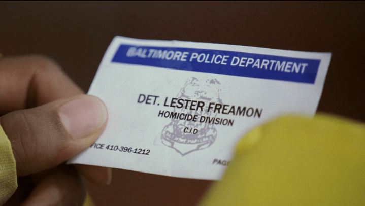 Det. Lester Freamon in The Wire Det. Lester Freamon in The Wire
