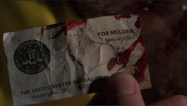 Special Agent Fox Mulder in The X-Files Special Agent Fox Mulder in The X-Files