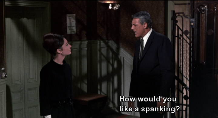 CHARADE: How would you like a spanking? CHARADE: How would you like a spanking?