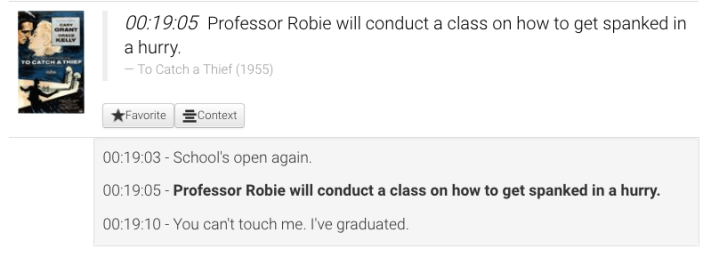 TO CATCH A THIEF: Professor Robie will conduct a class on how to get spanked in a hurry. TO CATCH A THIEF: Professor Robie will conduct a class on how to get spanked in a hurry.