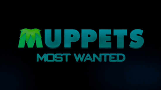 Title card: Muppets Most Wanted
