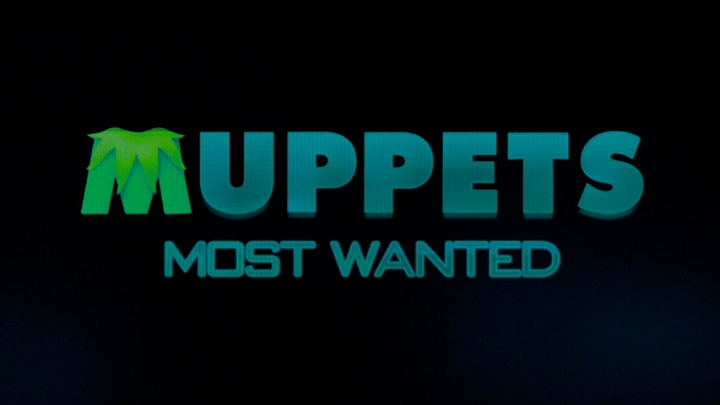 Title card: Muppets Most Wanted
