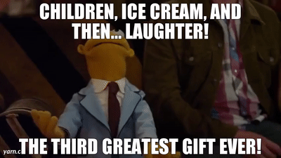 Children, Ice Cream, and then... Laughter! The third greatest gift ever! Children, Ice Cream, and then... Laughter! The third greatest gift ever!