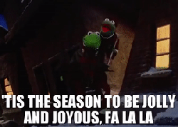'Tis the season to be jolly and joyous! Fa-la-la!